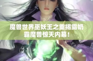 魔兽世界巫妖王之重揭露奶霸魔兽惊天内幕！