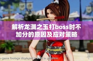 解析龙渊之玉打boss时不加分的原因及应对策略