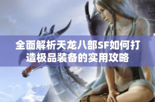 全面解析天龙八部SF如何打造极品装备的实用攻略