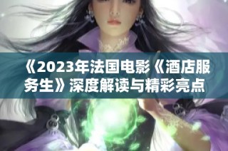 《2023年法国电影《酒店服务生》深度解读与精彩亮点回顾》