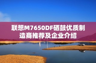 联想M7650DF硒鼓优质制造商推荐及企业介绍