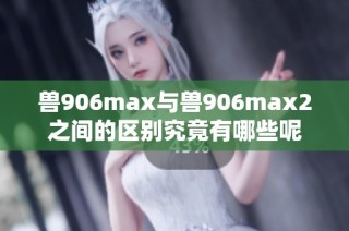 兽906max与兽906max2之间的区别究竟有哪些呢