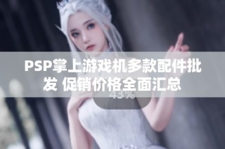 PSP掌上游戏机多款配件批发 促销价格全面汇总