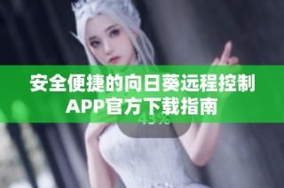 安全便捷的向日葵远程控制APP官方下载指南