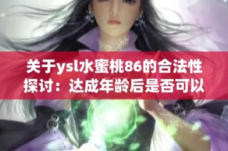 关于ysl水蜜桃86的合法性探讨：达成年龄后是否可以使用