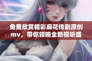 免费欣赏精彩麻花传剧原创mv，带你领略全新视听盛宴