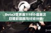 Dota2世界赛TI13小组赛次日精彩回顾与讨论分析