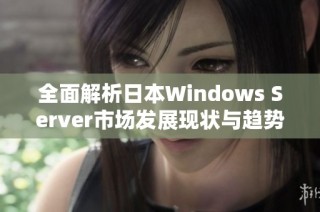 全面解析日本Windows Server市场发展现状与趋势