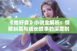 《他好会》小说全解析：情感纠葛与成长故事的深度剖析