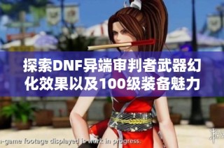 探索DNF异端审判者武器幻化效果以及100级装备魅力