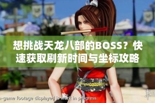 想挑战天龙八部的BOSS？快速获取刷新时间与坐标攻略！