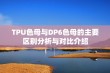 TPU色母与DP6色母的主要区别分析与对比介绍