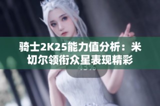 骑士2K25能力值分析：米切尔领衔众星表现精彩