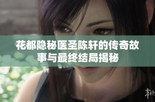 花都隐秘医圣陈轩的传奇故事与最终结局揭秘