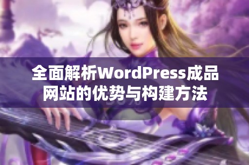 全面解析WordPress成品网站的优势与构建方法