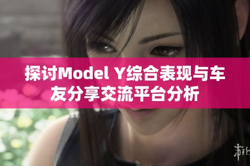 探讨Model Y综合表现与车友分享交流平台分析