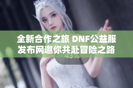 全新合作之旅 DNF公益服发布网邀你共赴冒险之路