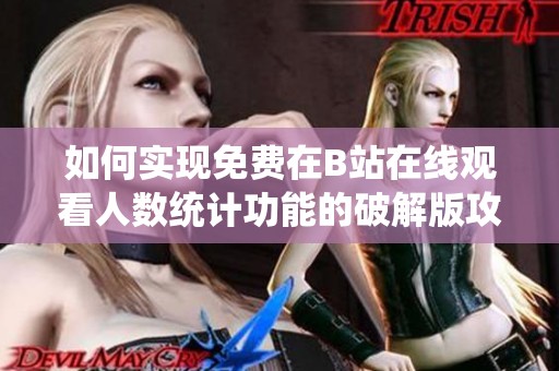 如何实现免费在B站在线观看人数统计功能的破解版攻略