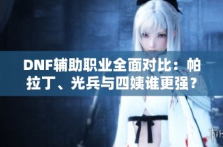 DNF辅助职业全面对比：帕拉丁、光兵与四姨谁更强？