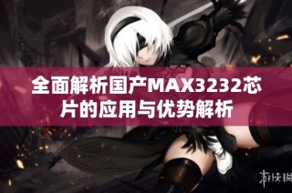 全面解析国产MAX3232芯片的应用与优势解析