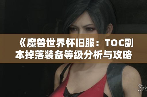 《魔兽世界怀旧服：TOC副本掉落装备等级分析与攻略》