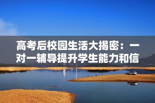 高考后校园生活大揭密：一对一辅导提升学生能力和信心